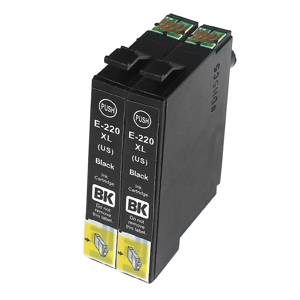 

5PK, T220 T220XL Ink Cartridges for Epson 220 220XL T2201 WorkForce WF-2630 WF-2650 WF-2660 Expression Home XP-320 XP-420 XP-424