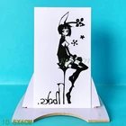 Водостойкая временная татуировка наклейка Япония аниме девушка поддельные татуировки флэш-тату tatouage temporaire запястье нога рука для женщин