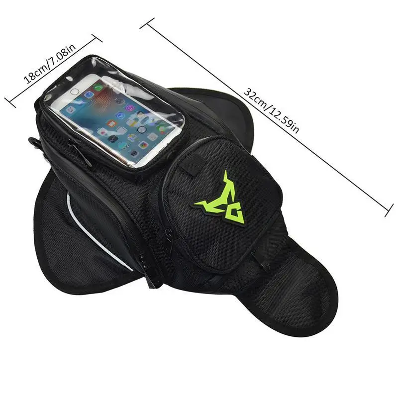 Мотоциклетная сумка с топливным баком водонепроницаемая из ткани Оксфорд для