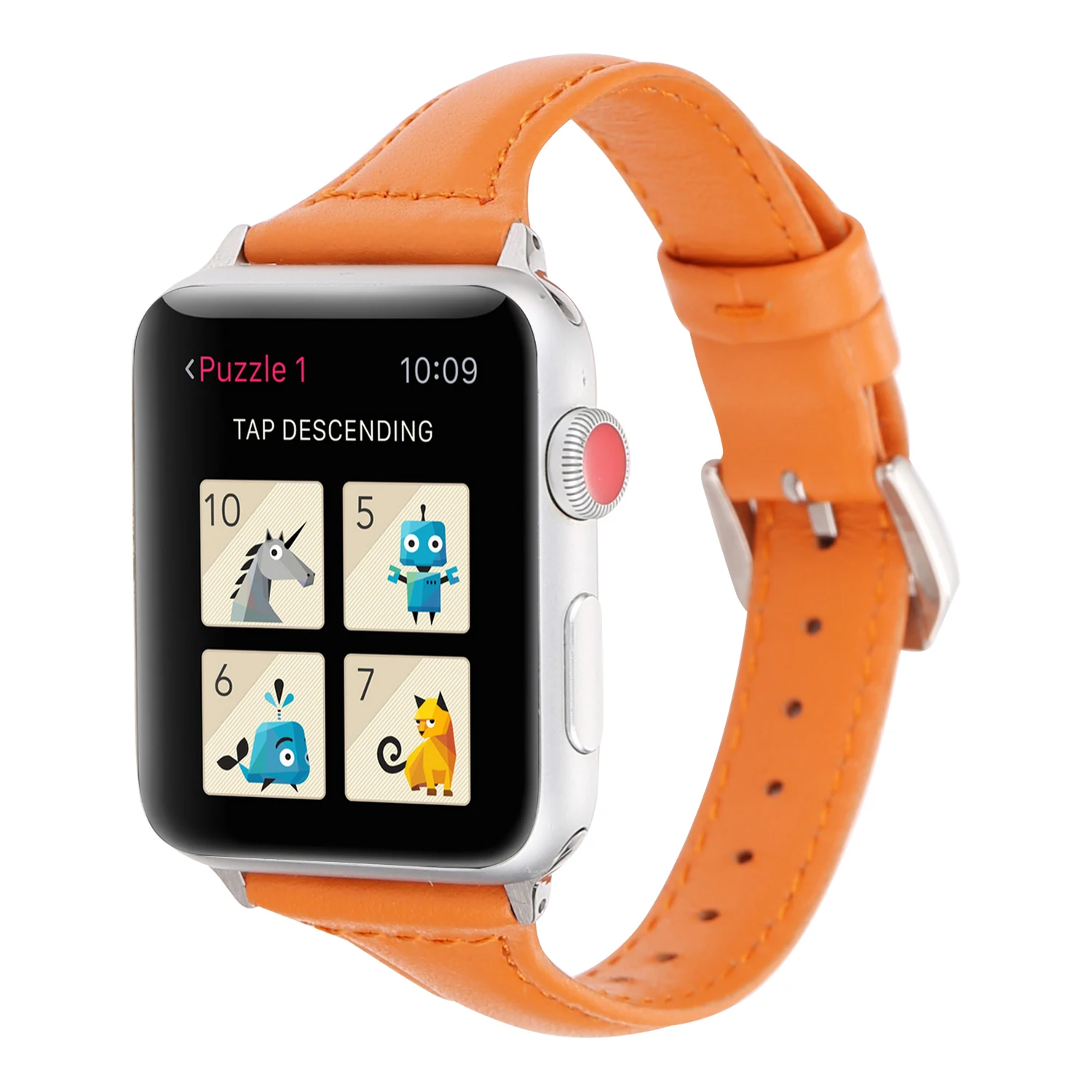 Ремешок из натуральной кожи для iWatch спортивный браслет Apple Watch 42 мм 38 Series 1 2