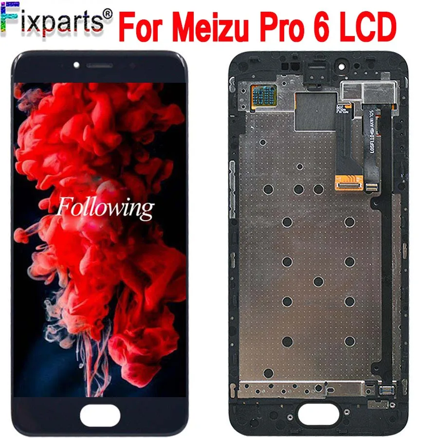 5 2 &quotдля 100% протестированного Meizu Pro 6 ЖК-дисплей кодирующий преобразователь
