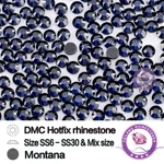 SS6-SS30, красный DMC, стразы для горячей фиксации, железо на стекле, с плоской задней стороной, Siam, хрустальные камни для рукоделия, аксессуары для одежды
