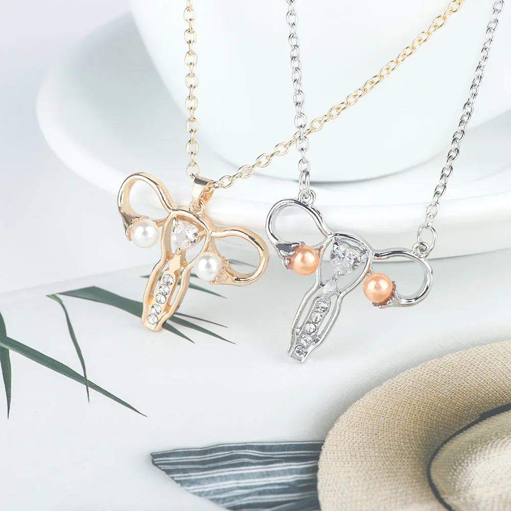 Женское ожерелье с подвеской в виде матки ожерелья надписью ответственность за