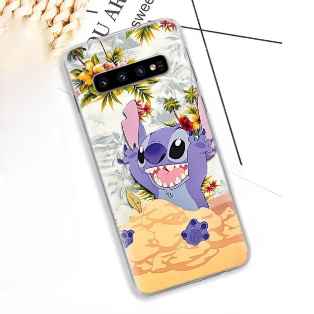 02 Симпатичный чехол для телефона с изображением Лило чехол s для samsung Galaxy S10e S10 плюс S8 S9 плюс S6 S7 край A40 A50 A70 M20 чехол Coque - Цвет: 02