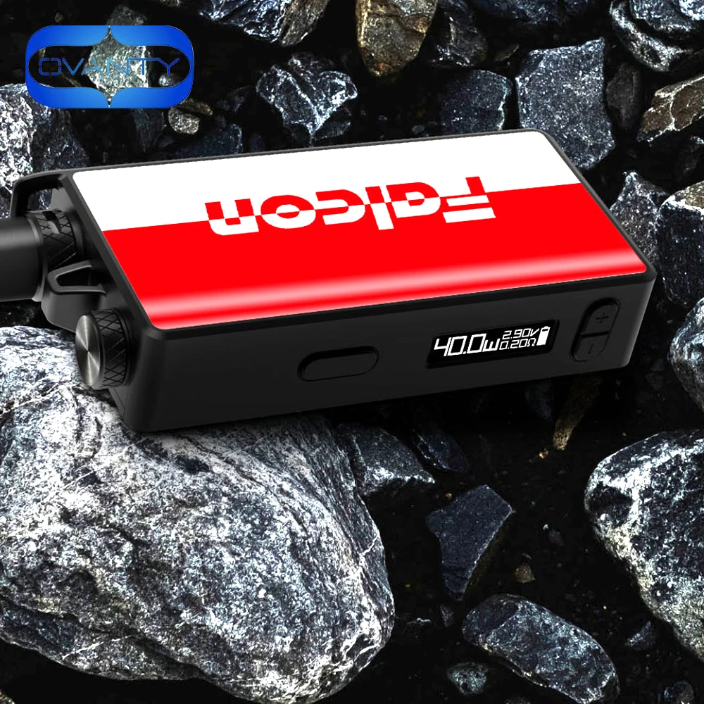 Оригинальный набор OVANTY Falcon Pod 950 mAh 1 8 ml 1.1ohm керамический E cig с катушкой 0 69 дюйма OLED