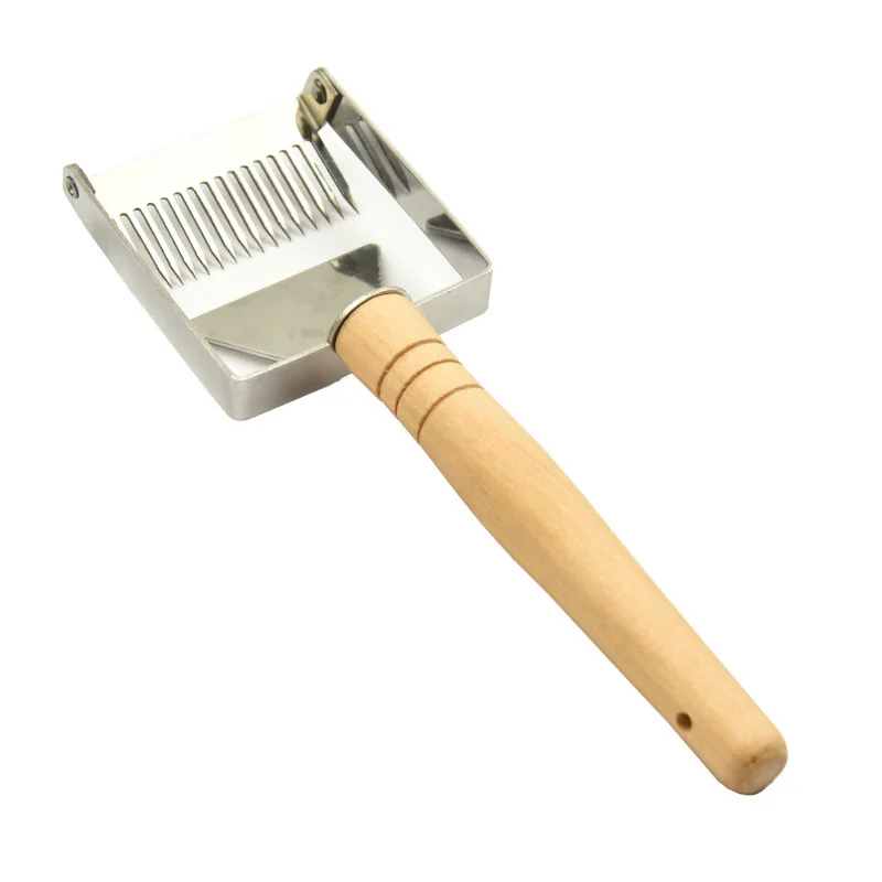 Beekeeping Equipment Uncapping Scraper Barbed cut honey fork balanced 17-pin scraper | Tools