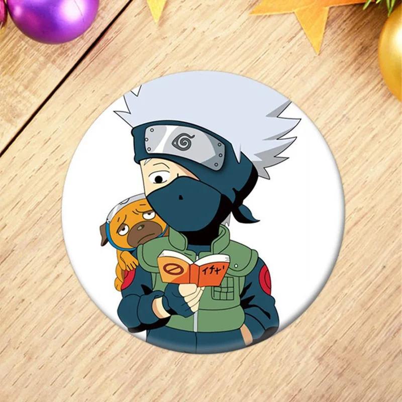 Костюм Наруто значок Косплэй аниме Гаара Uchiha SASUKE uzumaki костюм Наруто Брошь пластиковый держатель