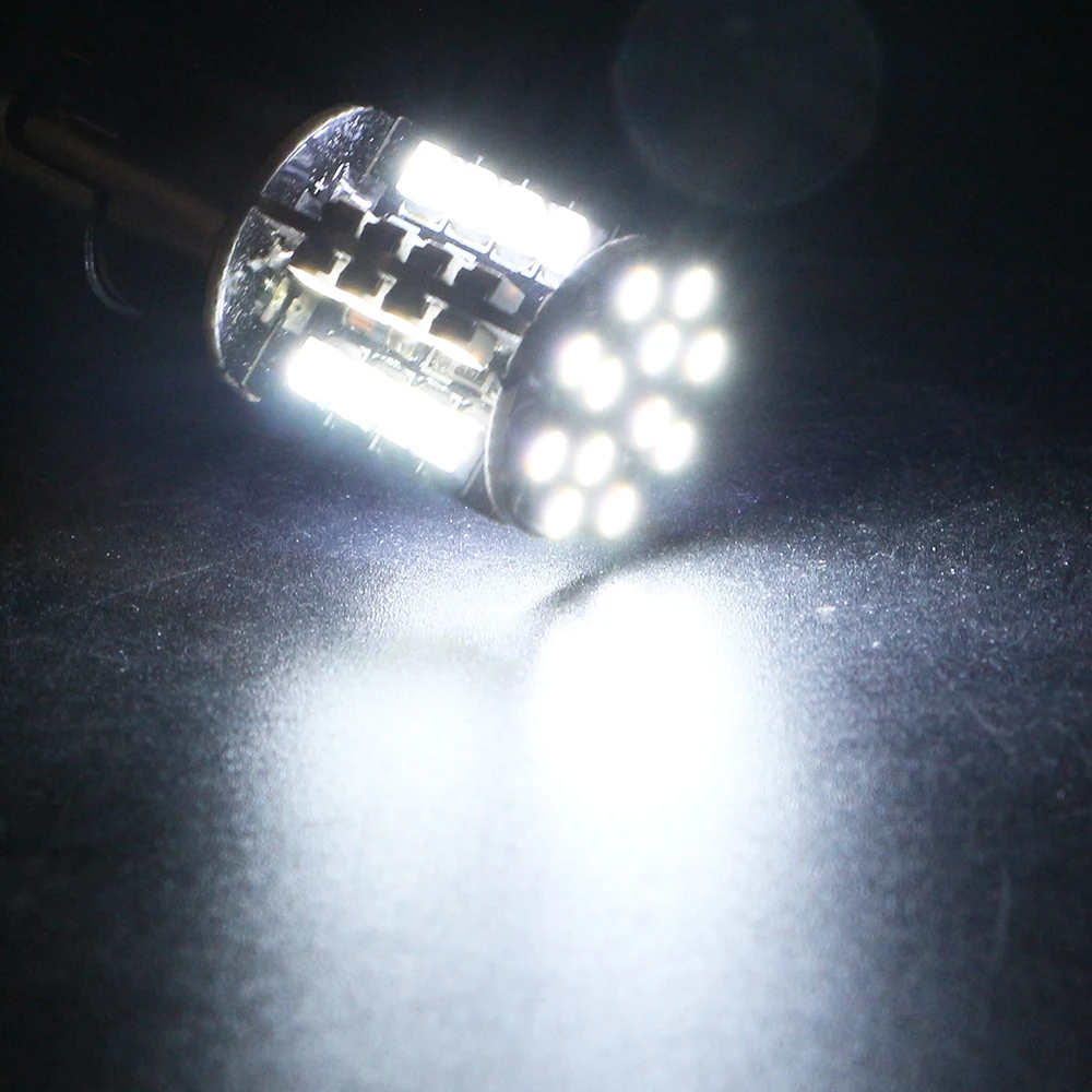 4 шт. 1156 BA15S 1157 BAY15D Canbus без ошибок 3528 1210 44 SMD LED декодер лампа задний хвост DRL сигнал