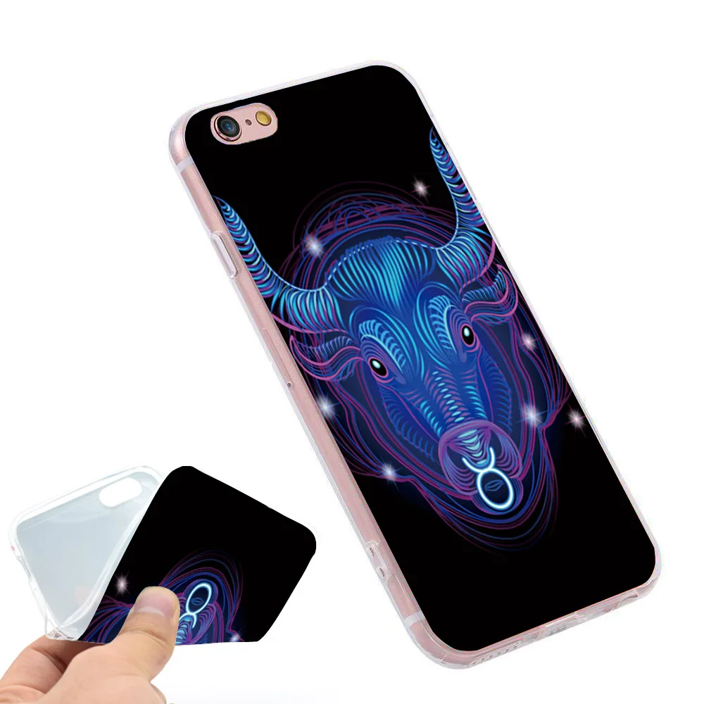 Чехол Dreamlike со знаками Зодиака для iPhone X, 5 S, 5S, XR, XS, Max, SE, 6, 6 S, 7, 8 Plus, мягкий силиконовый чехол для телефона, Fundas