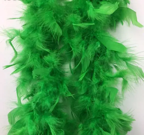 Grass green 1 шт./пакет Турция боа для бурлеск боаса нарядное платье Вечерние различные цвета доступны 2 meters/pcs 13 видов цветов - Цвет: Grass green