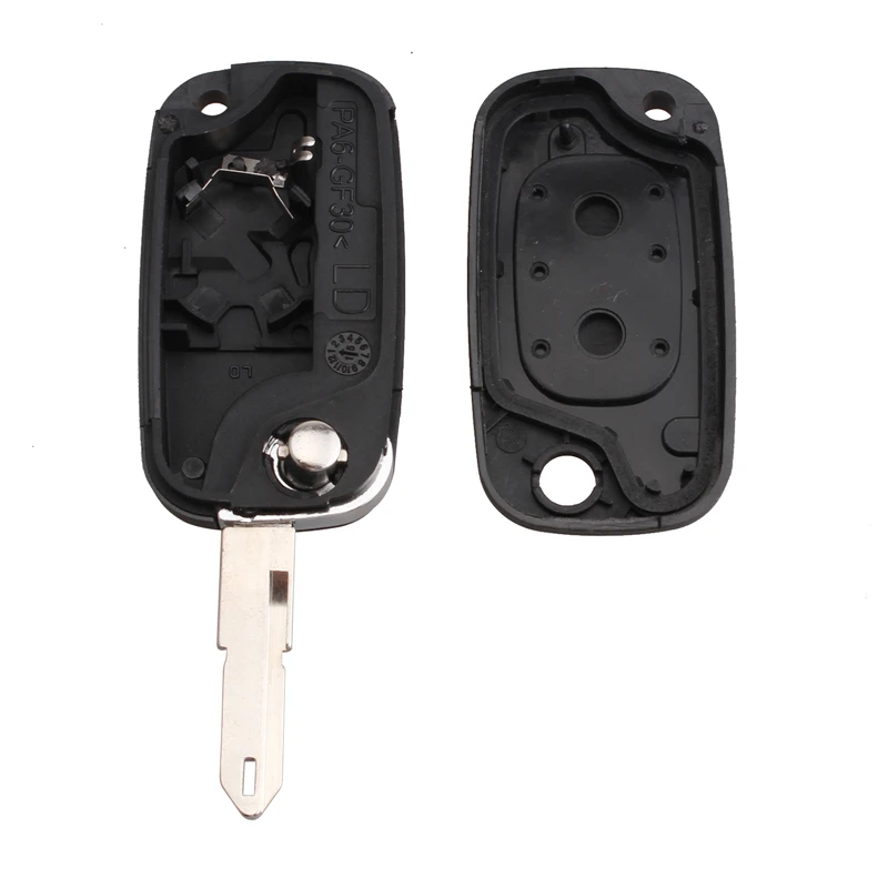 Чехол книжка Floding для Renault Clio Kangoo Megane Modus с необработанным NE73 206|flip key case|key shellflip |