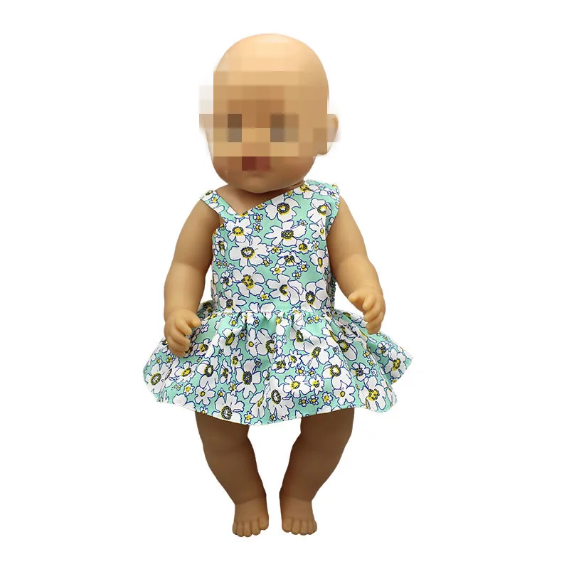 Q-112 Born New Baby Fit 18 дюймов 43 см Одежда для куклы розовый лист Фламинго Единорог Русалка Одежда Аксессуары для ребенка подарок на день рождения - Цвет: Q-112
