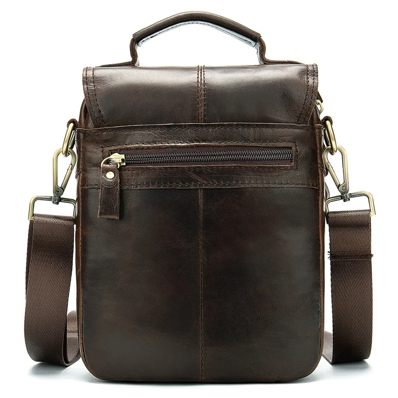 Сумка на плечо WESTAL мужская из натуральной кожи маленький мессенджер винтажный