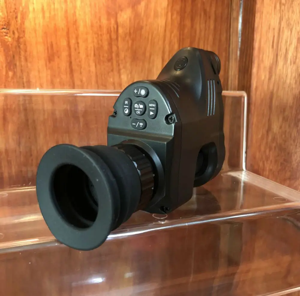 Оптическая система ночного видения Монокуляр для Riflescope w/Wifi APP 200M Range NV Scope 850nm IR взгляд ночного видения охотничья цифровая камера
