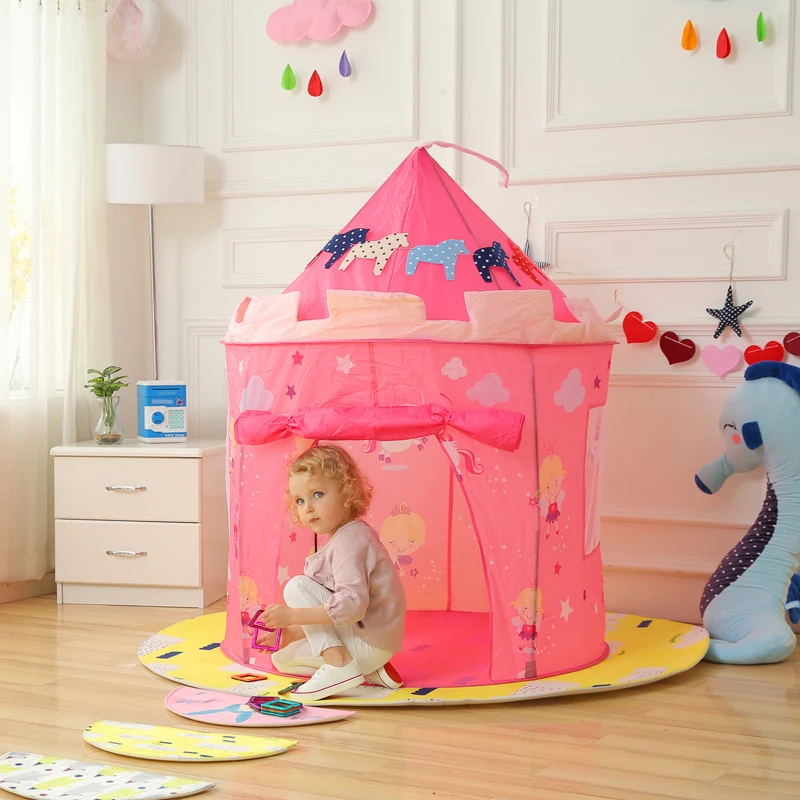 Игровая палатка YARD портативная складная Tipi детские игровые домики принцессы