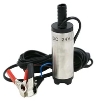 12v 24v dc electric submersible pump for pumping diesel oil water stainless steel shell12lminfuel transfer pump 12 v volt