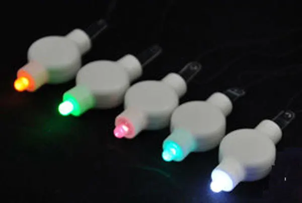 Beste Dhl Gratis Verzending 400Pcs Battery Operated Mix Kleuren Led Mini Papieren Lantaarn Licht Voor Wedding Party Kerst Decoratie