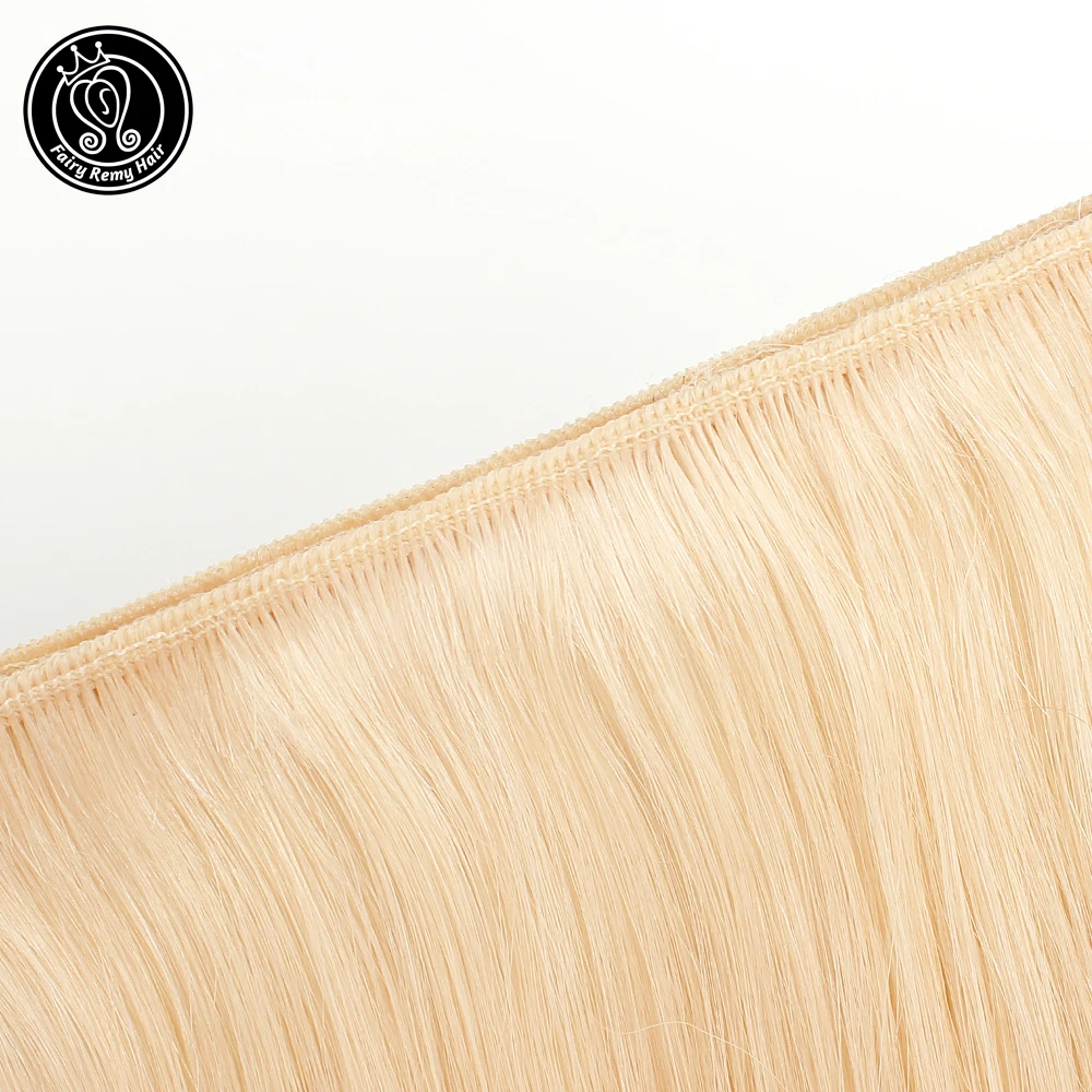 Фея remy волосы 100 г/шт. 20 дюймов Remy человеческие волосы утка темно-коричневый прямые волосы европейского типа наращивание клубника блонд плетение пучок