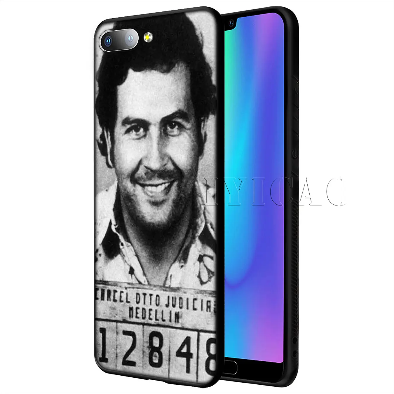 IYICAO Pablo Escobar Lovely Soft Silicone Phone Case for Huawei Y9 Y7 Y6 Prime 2019 Honor 20 8C 8X 8 9 9X 10 Lite 7C 7X 7A Pro |