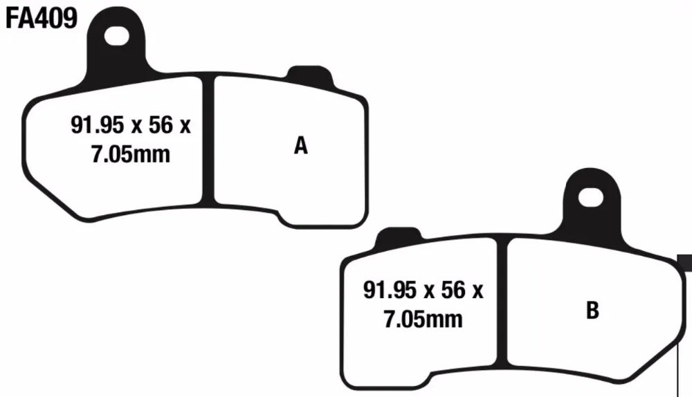 Тормозные колодки для мотоцикла HARLEY DAVIDSON Touring FLHR FLHRCI Road King 2008 2009 2010 2011 2012 передние