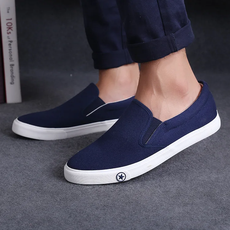 Fashion New Men Shoes Super Brands Slip On Casual Soft Color Canvas Male 2017 Loafers Alpargatas B3 | Обувь