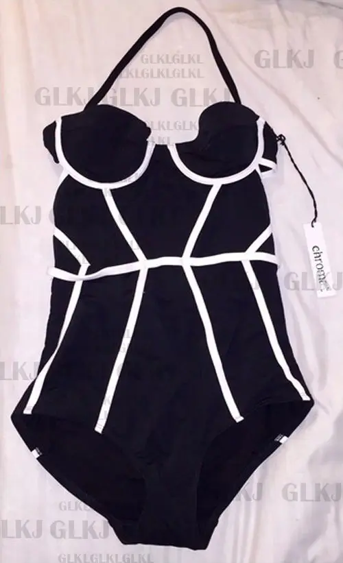 New Brazilian Swimwear Sexy Women Swimming Padded Swimsuit Monokini One-Piece Push Up Bikinis Costume | Спорт и развлечения