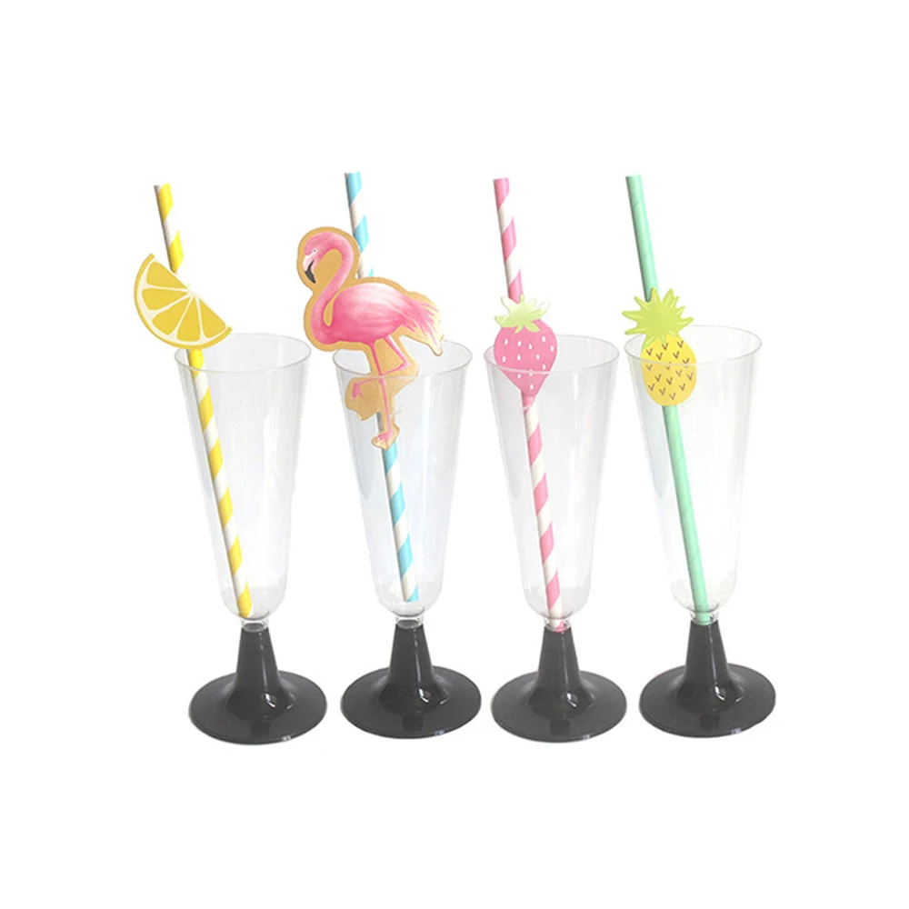 Бумажная биоразлагаемая мультяшная декоративная бутылка для напитков в виде