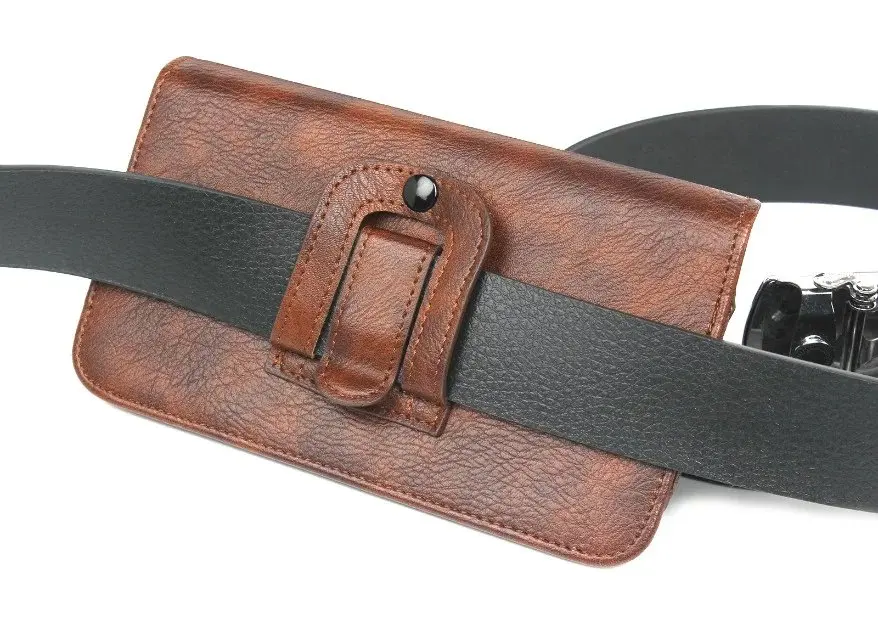 Высококачественный чехол из искусственной кожи с откидной крышкой для телефона