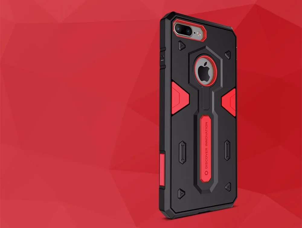 Чехол для iphone 6, 6 S, 7/plus, Nillkin Defender, жесткий чехол на заднюю панель, Прочный противоударный+ ТПУ, комбинированный