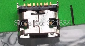 100 шт./лот оригинальный новый микро 7-контактный usb-разъем для samsung I9128 I739 I759 S6810 S5300