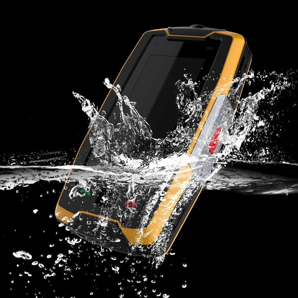 SERVO X7 Plus 2.45" Mini Smartphone LTE IP68 Waterproof Rugged Mobile Phone MTK6737 RAM 2GB ROM 16GB Fingerprint NFC GPS Walkie