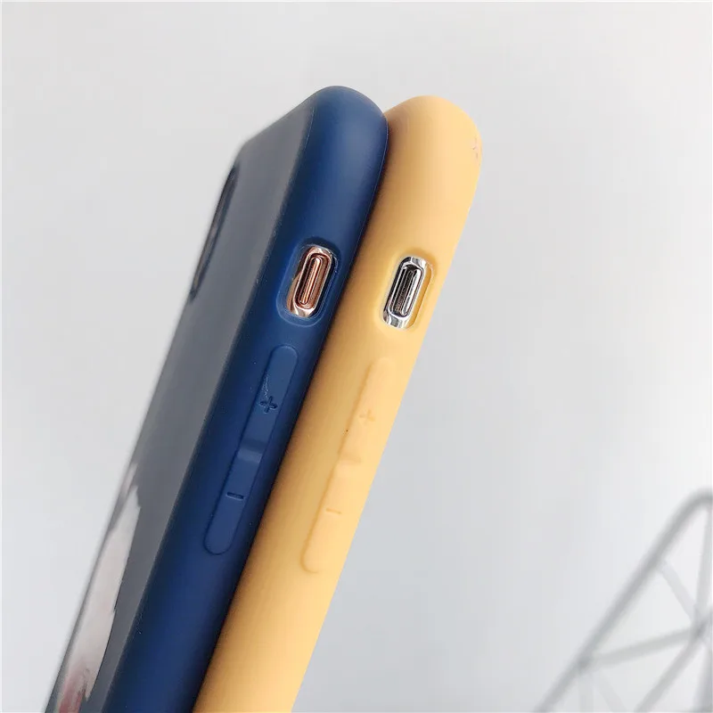 С рисунком из мультфильма «курэен Син-тян чехол для iPhone X XS MAX XR силиконовый чехол с милым Син-тян»; задняя крышка для iPhone 6 6S 7 8 плюс Coque