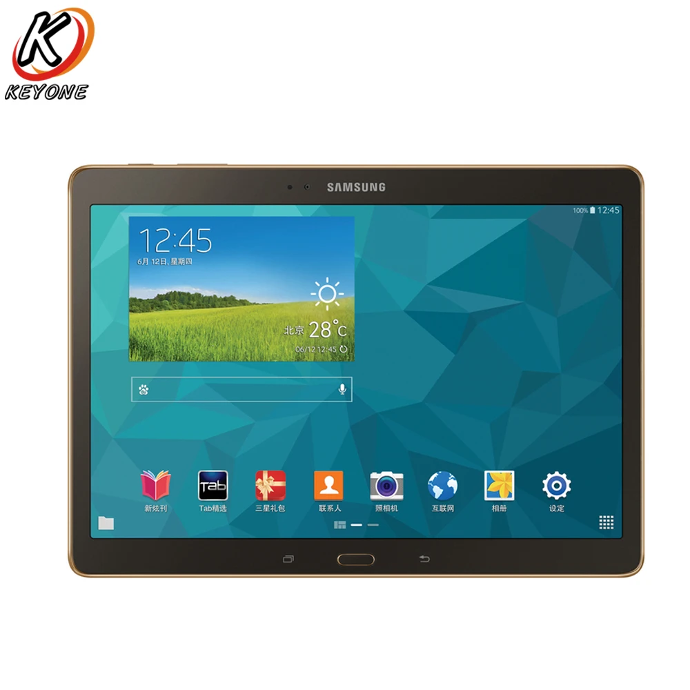 Оригинальный Новый samsung Galaxy Tab S T800 WI-FI Tablet PC 10 5 дюйма 3 GB Оперативная память 16 Гб