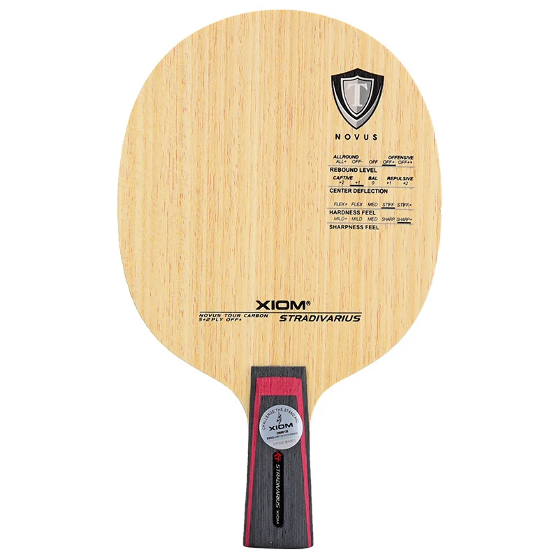 Ракетка для настольного тенниса XIOM STRADIVARIUS 5 wood + 2 carbon Fast attack Loop ракетка пинг понга