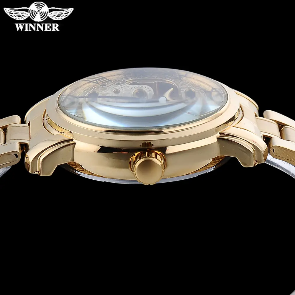Часы наручные WINNER Мужские автоматические модные роскошные механические