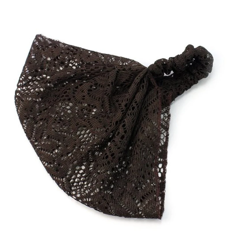 Кружевная пляжная повязка на голову с цветами 2019 женские банданы в стиле бохо для