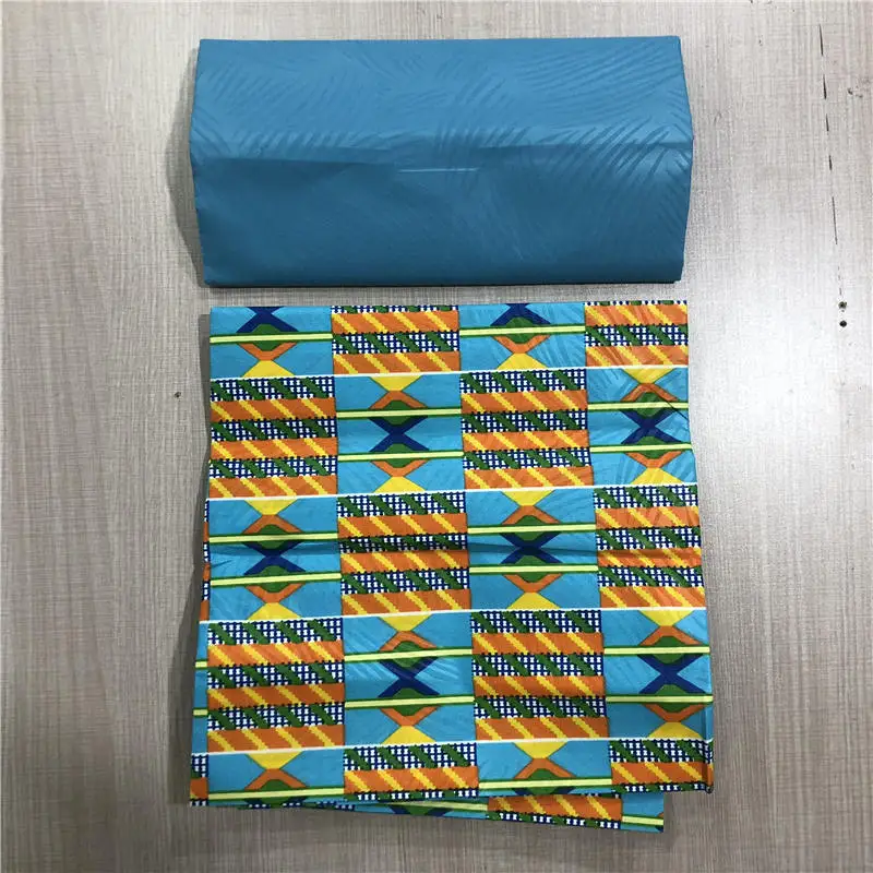 Африканская ткань Нигерия воск Гана Воск Печать Ткань tissu жаккардовая парча