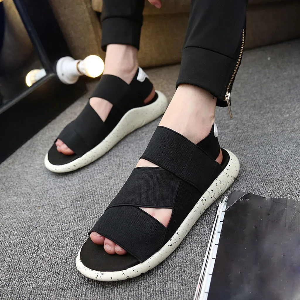 SAGACE/мужские сандалии летняя Мужская дышащая обувь для прогулок пляжные