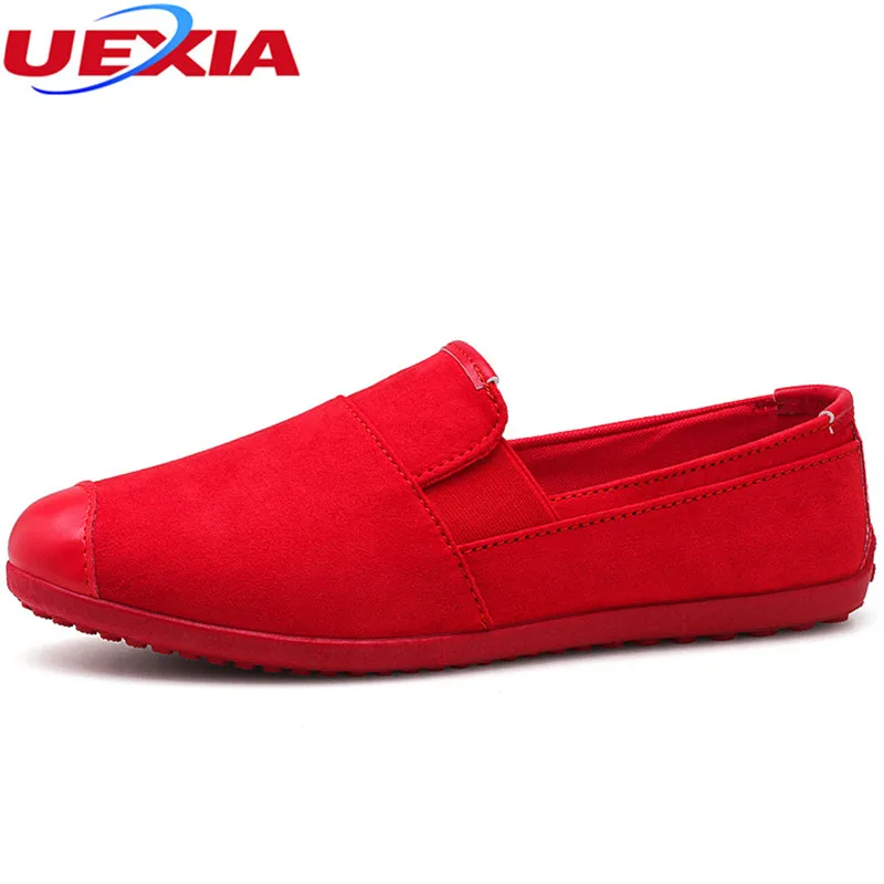 Uexia обувь Для мужчин Повседневное замши Мужская вождения Zapatillas Hombre модные