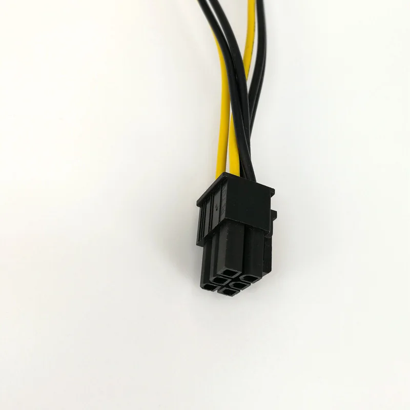 1/5 шт двойной SATA 15Pin штекер для PCI e Экспресс карты 6Pin женский видеокарта Кабель