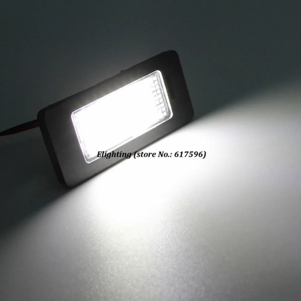 2 шт. 24SMD светодиодный номерной знак светильник подходит для VW Golf 6 7 Вариант ЭОС