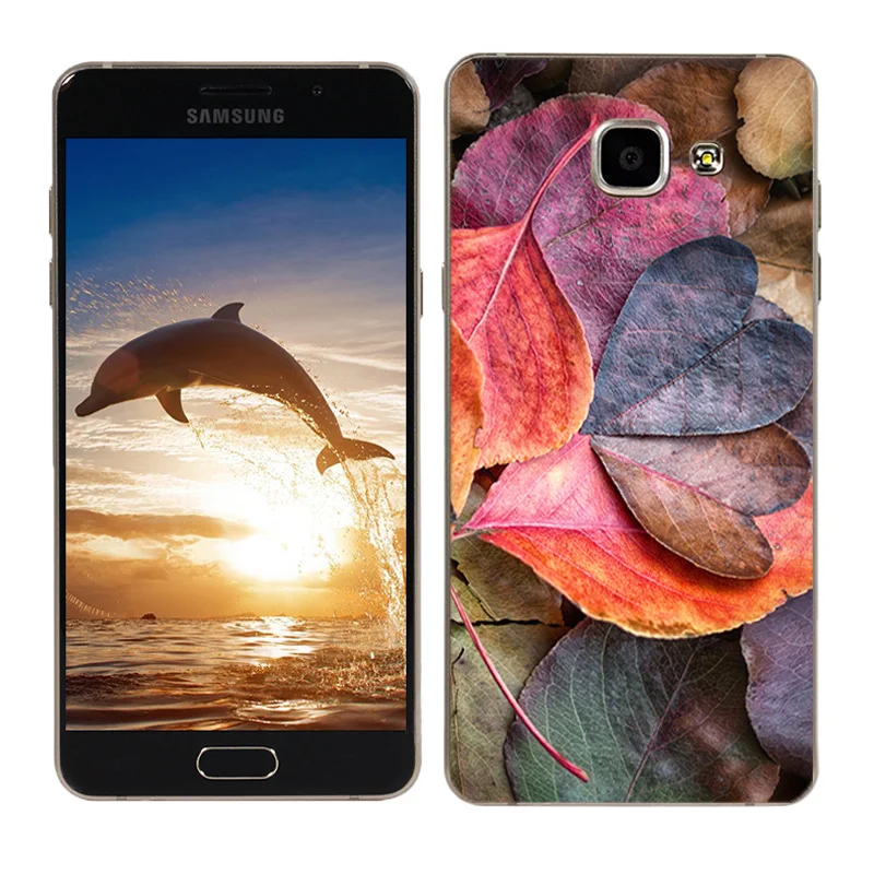 Чехол для телефона s для samsung Galaxy A3 A5 TPU Fundas Para Coque чехол для телефона с ночной росписью для Galaxy A7 Shell - Цвет: 03