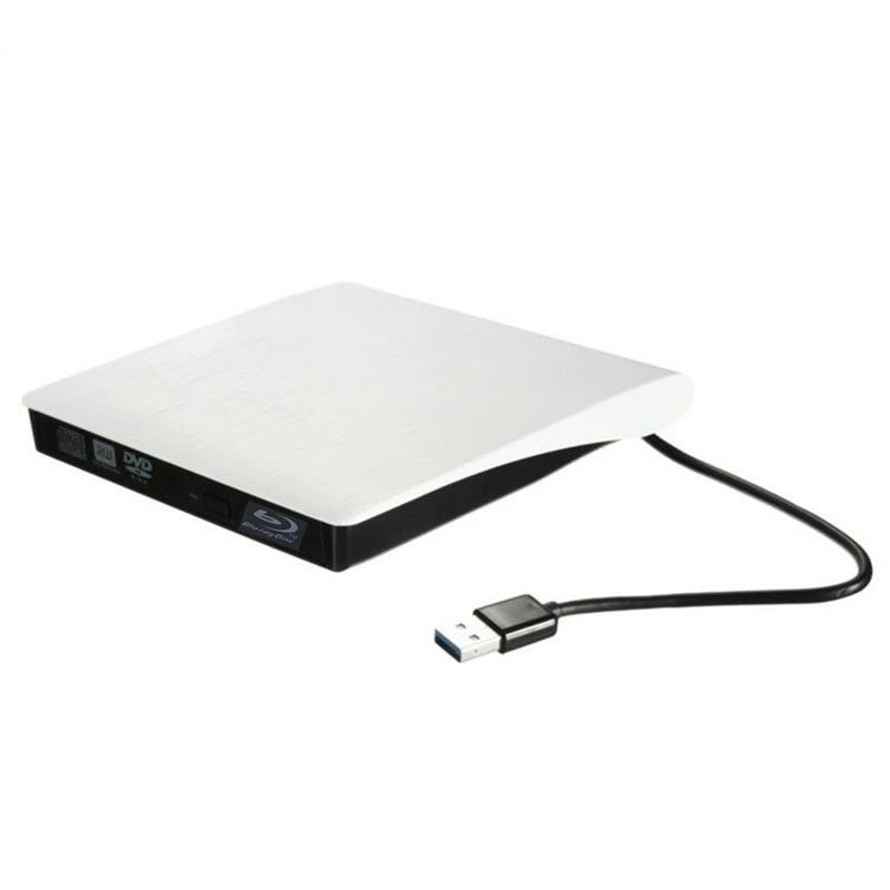 Портативный внешний dvd привод Bluray для Windows 10/Macbook USB 3 0 DVD/BD ROM CD/DVD RW|Оптические