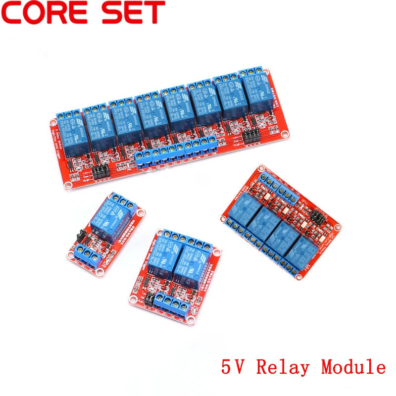 5V 1 2 4 8 Channel Relay Module Board Shield with Optocoupler Road High and Low Level Trigger for Arduino | Обустройство дома