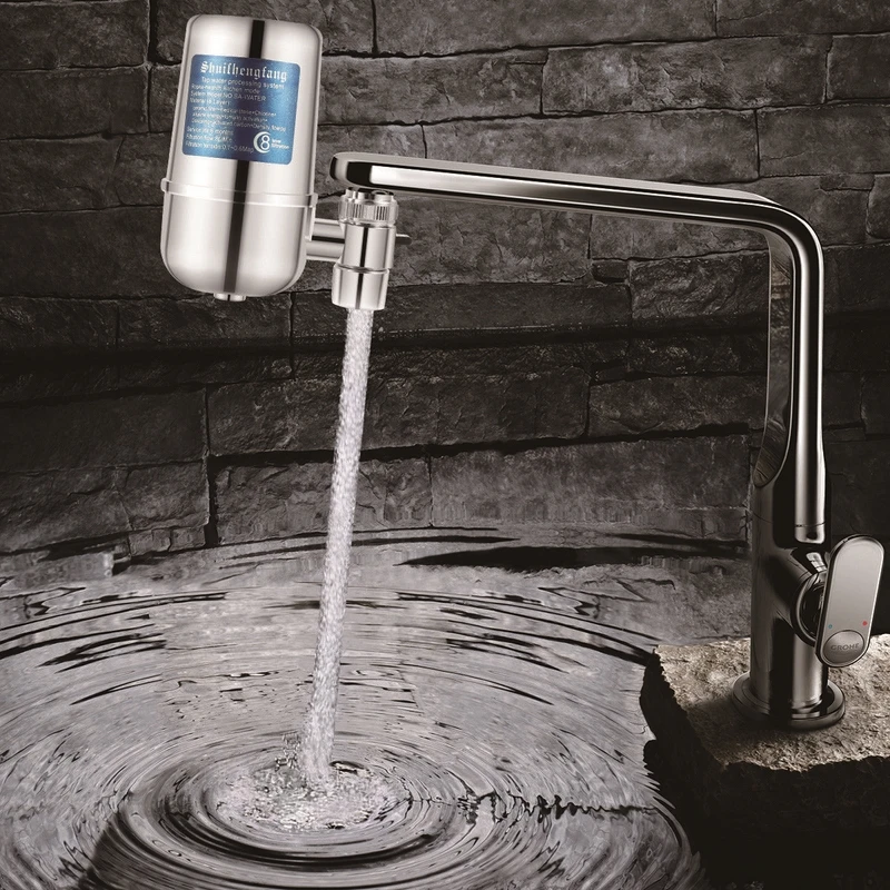 Водоочиститель бытовой кухонный кран Percolator мини керамический фильтр