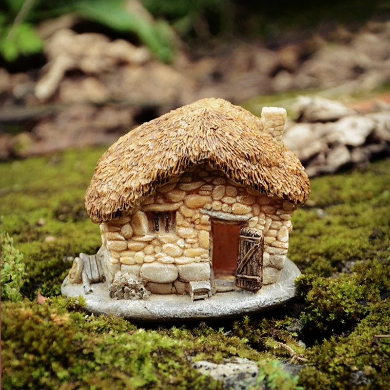 Коллекция на каждый день милый Мини Дом DIY Смола Фея Сад ремесло украшение