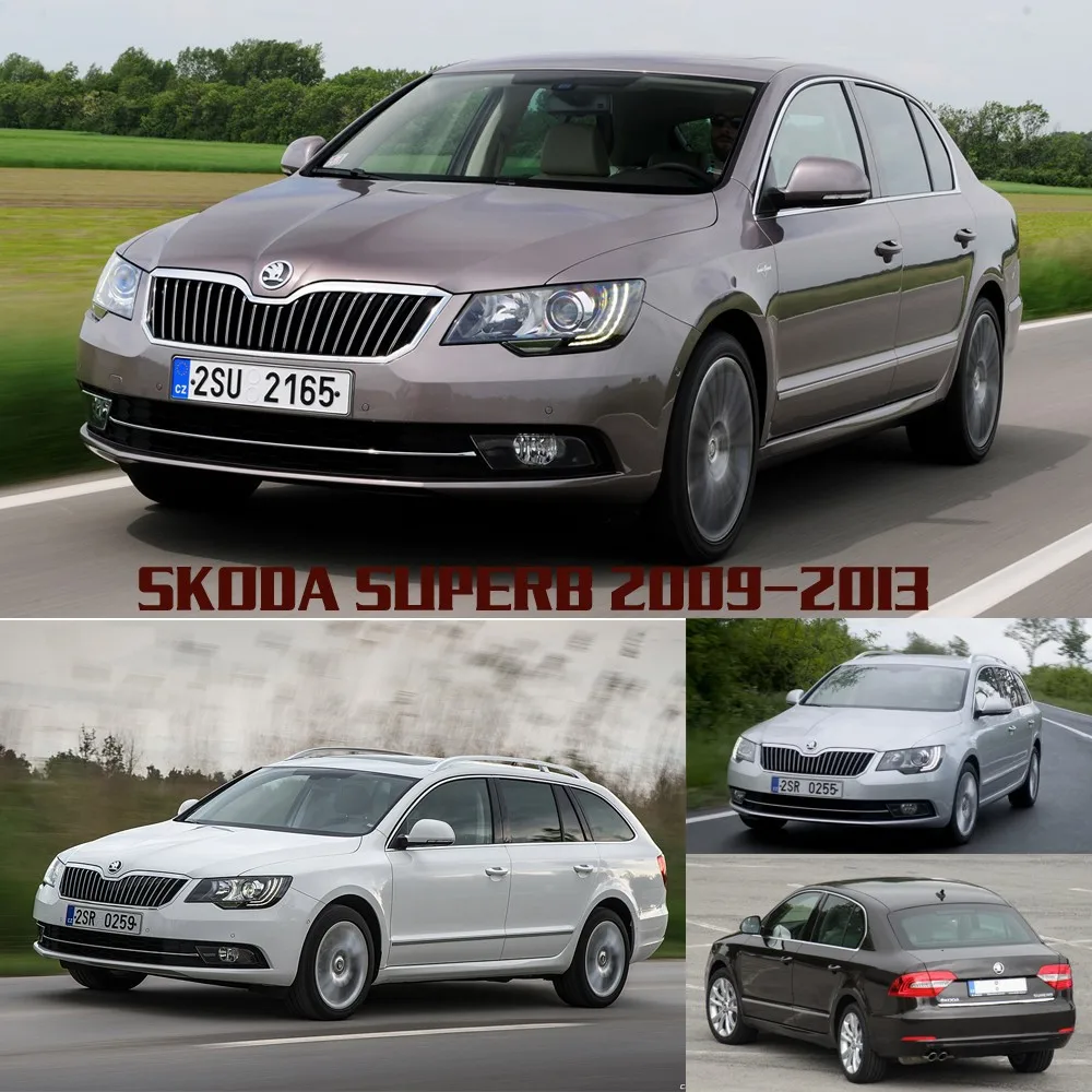 4 шт. FR FL RR = RL ручка для входной двери для SKODA SUPERB 2009-2013 5KD837209 5KD837210