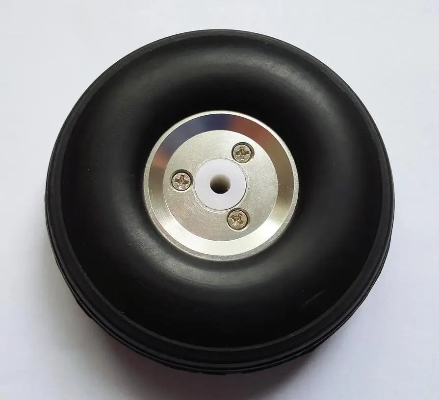 Колесо из полиуретана 2 75 дюйма/89 мм с алюминиевой втулкой для радиоуправляемого