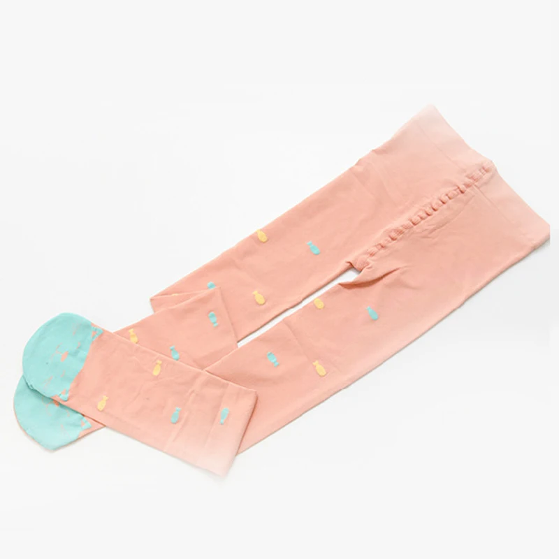 Уютные теплые милые колготки для маленьких девочек хлопковые осенне зимние