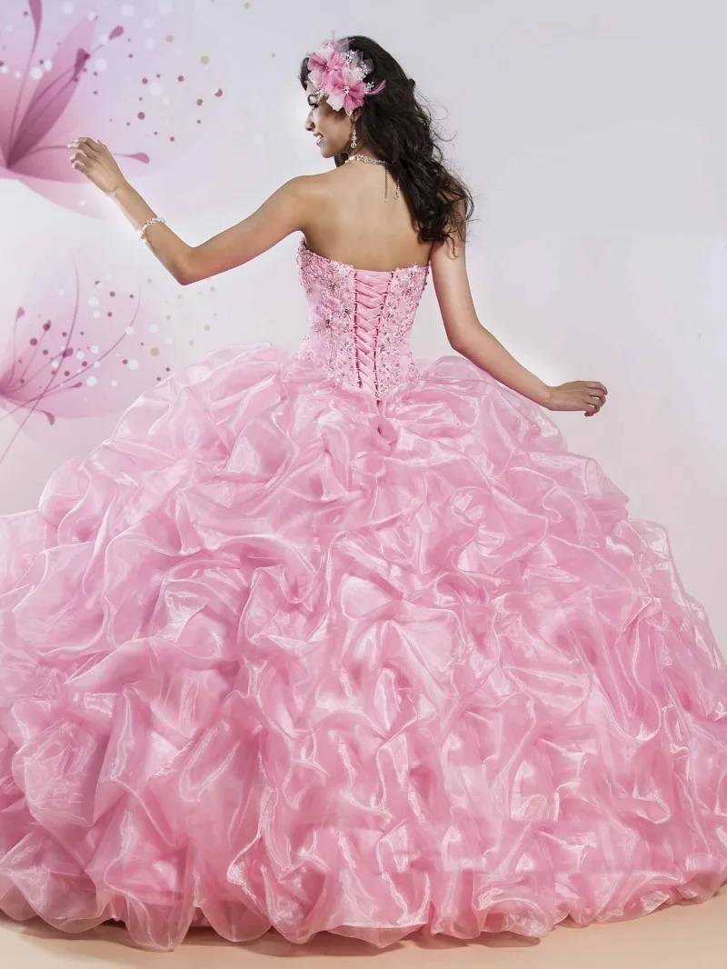 Белое Пышное Платье с курткой, 2 предмета, украшенное бисером, Vestido De 15 лет, милое платье 16 лет